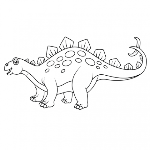 Dinosaur Coloring Pages - Free to download. Easy to print