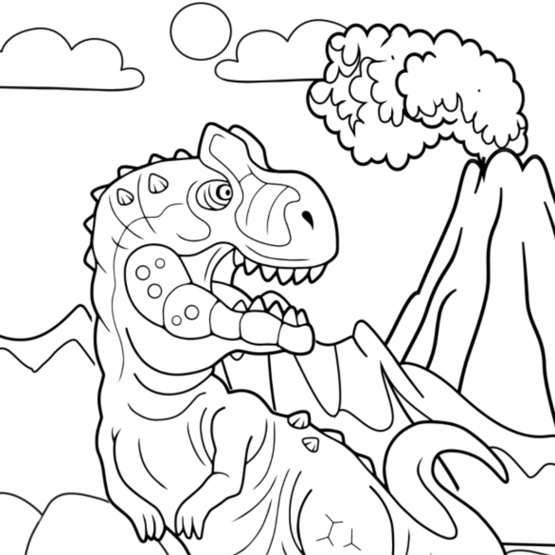 Dinosaur Coloring Pages Free To Download Easy To Print